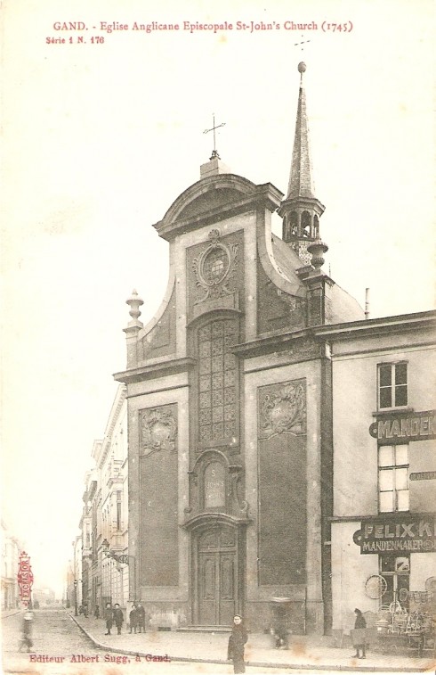 Serie 1 nr. 176 Bisschoppelijke Anglicaanse kerk St-Johnâ€™s Church (1745)